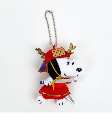 スヌーピー PEANUTS スヌーピー 武将 真田幸村 マスコット ぬいぐるみ 歴史 ジャパン