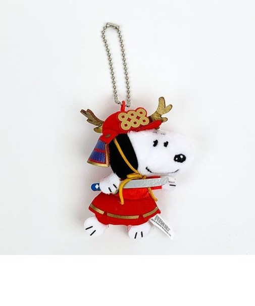 スヌーピー PEANUTS スヌーピー 武将 真田幸村 マスコット ぬいぐるみ 歴史 ジャパン