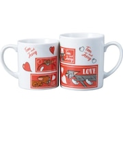 トムとジェリー トム ジェリー ペアマグ LOVE マグカップ　コップ   　 2個セット
