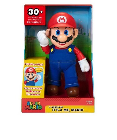スーパーマリオ  トーキングフィギュア IT'S-A ME,MARIO 任天堂