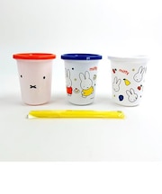 ミッフィー ストロー付きコップ コップ カップ ランチ キッチン