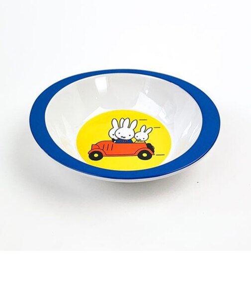 ミッフィー チルドレンボウル トラベル 青 プレート ベビー キッズ キッチン