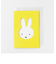 ミッフィー グリーティングカード（face/yellow） レター 文房具 フェイス イエロー