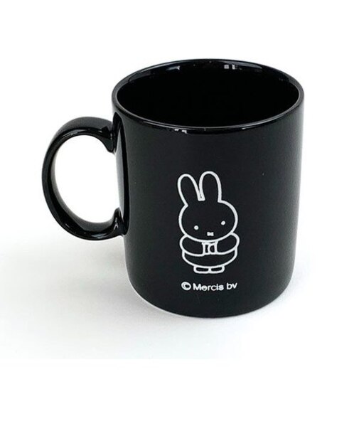 ミッフィー デカマグ ブラック アリスおばさん 後ろ姿 マグカップ ランチ オフィス キッチン 日本製