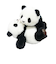 吉徳 パンダ じゃれパンダ ぬいぐるみ 双子