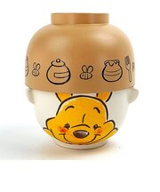 ディズニー くまのプーさん 汁椀茶碗セット 水彩タッチ 食器 お茶碗 お椀 イエロー