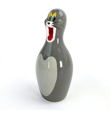 トムとジェリー トム 貯金箱 ボーリングピン バンク