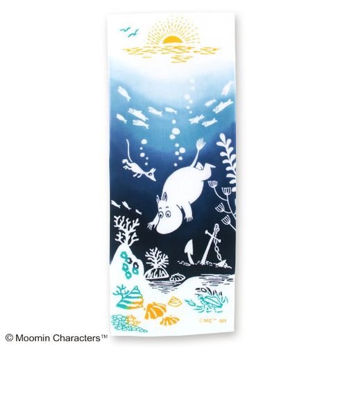 ムーミン MOOMIN 注染手ぬぐい 海の冒険 インテリア ギフト
