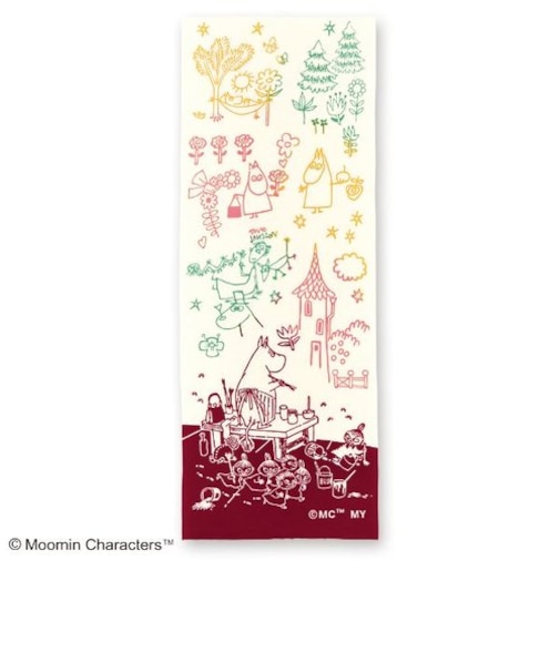 ムーミン ムーミンママ ミイ 注染手ぬぐい ムーミンママ＆落書き インテリア   ギフト おしゃれ 日本製