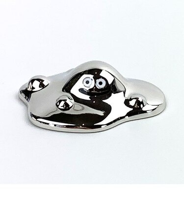 ドラゴンクエスト DQ メタリックモンスターズ ギャラリー はぐれメタル マスコット フィギュア ドラクエ シルバー