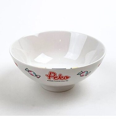 ペコちゃん 茶碗 お椀 キッズ 食器 不二家 ホワイト