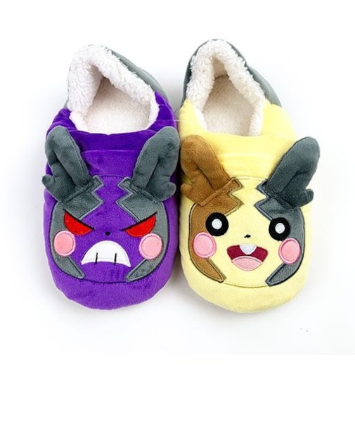 ポケットモンスター モルペコ あったか クニャック スリッパ パブーシュ ボア素材 ウィンター