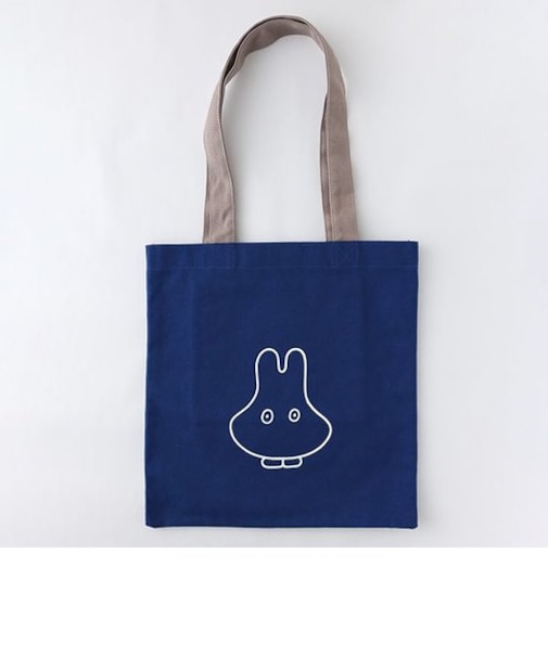 ミッフィー トートバッグ（obake） かばん バッグ おでかけ ネイビー