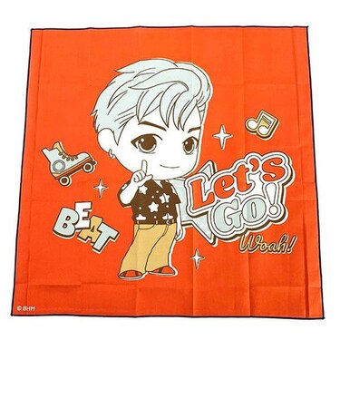 BTS TinyTAN ランチクロス RM ランチ バンダナ クロス 風呂敷 インテリア