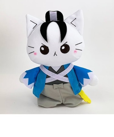 ねこねこ日本史 沖田総司 マスコット ぬいぐるみ 歴史 インテリア キッズ 知育