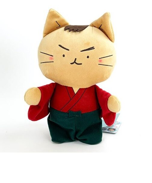ねこねこ日本史 坂本龍馬 マスコット ぬいぐるみ 歴史 インテリア キッズ 知育