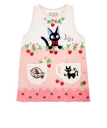 魔女の宅急便 ジジ ジジとストロベリー 割烹着 エプロン キッチン 保育園 幼稚園 キッチン