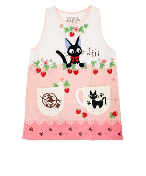 魔女の宅急便 ジジ ジジとストロベリー 割烹着 エプロン キッチン 保育園 幼稚園 キッチン