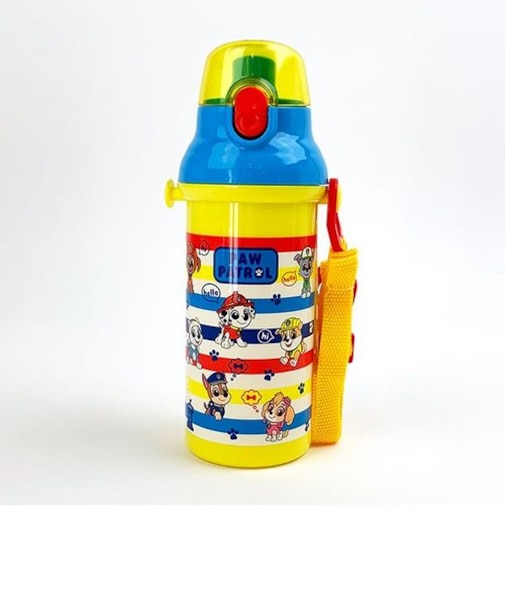パウ・パトロール 抗菌食洗機対応直のみワンタッチボトル 水筒 幼稚園 パウパト KAWAII イエロー