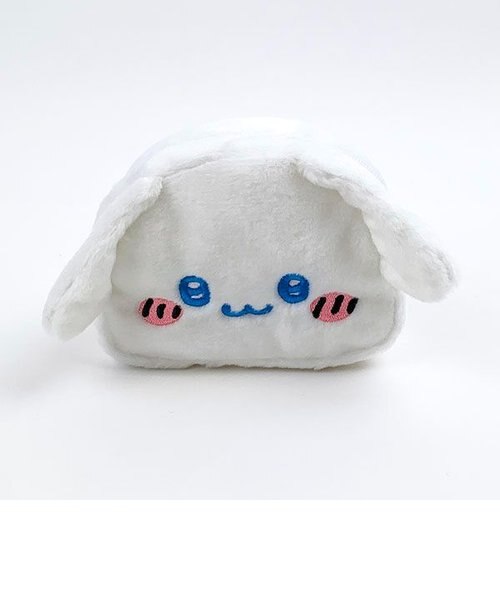 サンリオ　ナガノ　シナモロール　ぬいぐるみ　マスコット　ポーチ ナガノ×サンリオキャラクターズ フェイスポーチ シナモロール