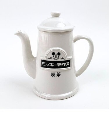 ミッキーマウス 喫茶シリーズ ティーポット 急須 ランチ ティー ポット レトロ