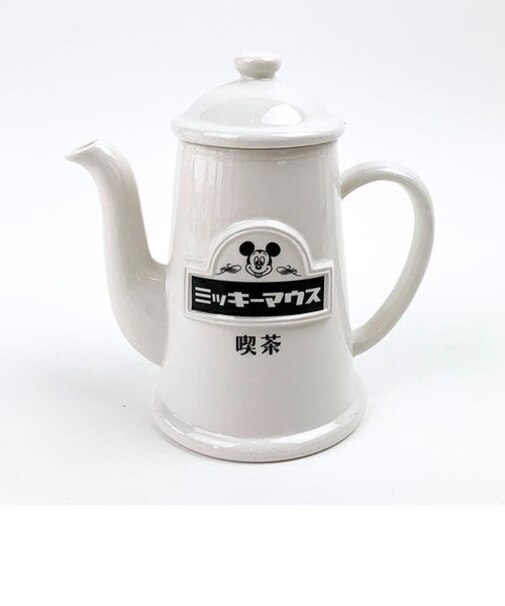 ミッキーマウス 喫茶シリーズ ティーポット 急須 ランチ ティー ポット レトロ