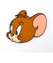 トムとジェリー タイニークラブ ラバーミラー BR ブラウン ジェリー メイク 手鏡