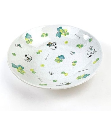 スヌーピー フルーツ和皿 マスカット お皿 食器 食卓 くだもの グリーン