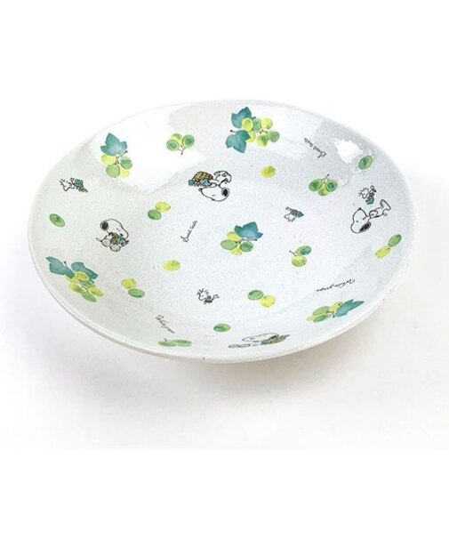 スヌーピー フルーツ和皿 マスカット お皿 食器 食卓 くだもの グリーン