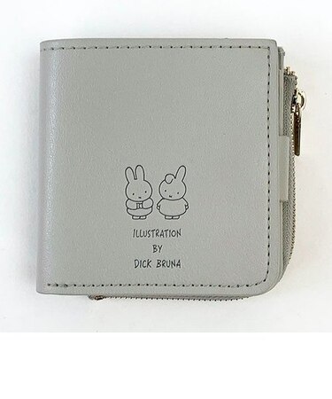 ミッフィー miffy ハーフ財布/GY miffy 財布