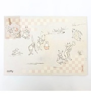 ミッフィー miffy×鳥獣戯画 miffy×鳥獣戯画　ポスター　弓矢 ポスター