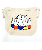 ミッフィー miffy 巾着 刺繍ミッフィーいっぱい 巾着
