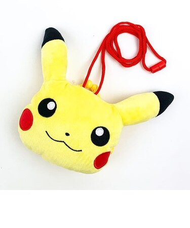 ポケットモンスター ピカチュウ プラがまぐち ポーチ ポシェット ぬいぐるみ イエロー