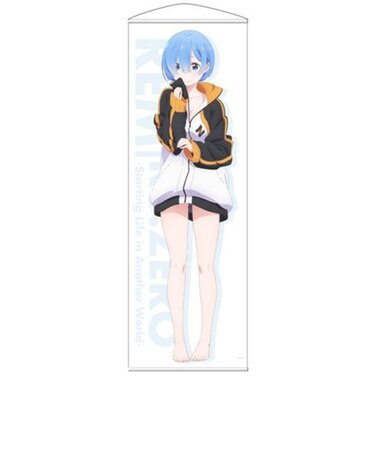 リゼロ Re:ゼロから始める異世界生活 レム 150cmタペストリー スバルの 