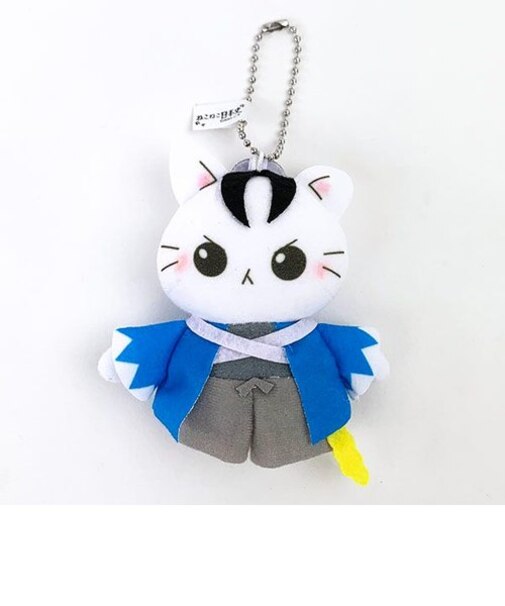ねこねこ日本史 沖田 総司 ボールチェーン付きマスコット 人形
