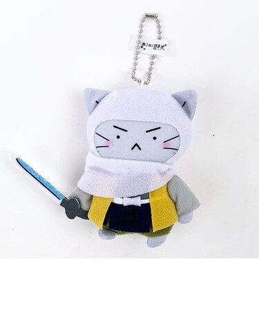 ねこねこ日本史 上杉 謙信 ボールチェーン付きマスコット 人形