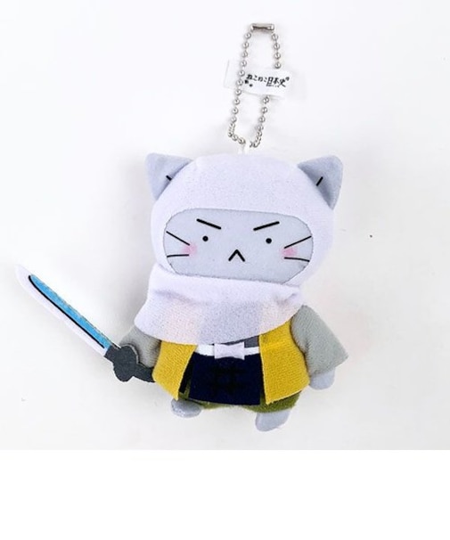 ねこねこ日本史 上杉 謙信 ボールチェーン付きマスコット 人形
