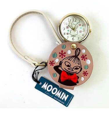 ムーミン リトルミィ リトルミイ ルーペ付きハングウォッチ 懐中時計 ピンク  フィールドワーク