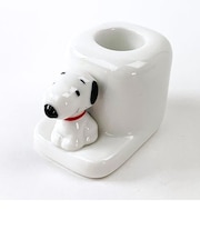 スヌーピー PEANUTS 歯ブラシスタンド ホワイト マリモクラフト
