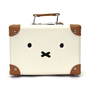 ミッフィー miffy ミニトランク フェイスナチュラル ショルダーバッグ 4L