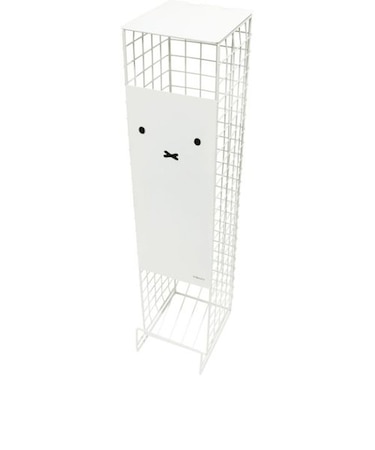 ミッフィー Dick Bruna miffy トイレットペーパーストッカー 顔だけ 収納 ホワイト 5ロール