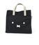 ミッフィー miffy フェイス 2Way トートバッグ ショルダー ブラック Mサイズ