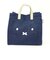 ミッフィー miffy フェイス 2Way トートバッグ ショルダー デニムブルー Mサイズ