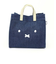 ミッフィー miffy フェイス 2Way トートバッグ ショルダー デニムブルー Mサイズ