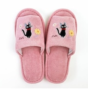 スタジオジブリ 魔女の宅急便 スリッパ PK 花さんぽ ジジ ルームシューズ 履きもの