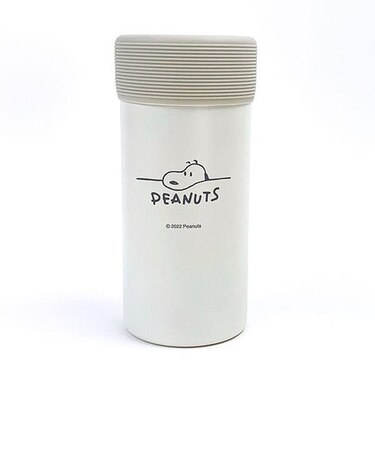 スヌーピー ステンレスペットボトルホルダー デスク IV 保冷 ペットボトルケース