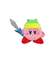 星のカービィ Kirby KP09 ソードカービィ (S) ぬいぐるみ ピンク