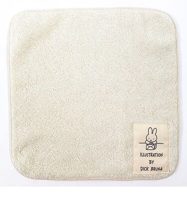 ミッフィー タオルハンカチ アイボリー ミッフィー ハンカチ タオル 学校 オフィス