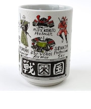 図鑑湯のみ 戦国 湯呑み 日本製 美濃焼 おもしろ 映え 歴史 マグ