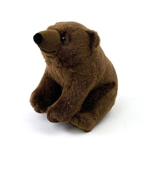 りくのなかまたち ヒグマ ぬいぐるみ クマ うみのなかまたち 吉徳 インテリア